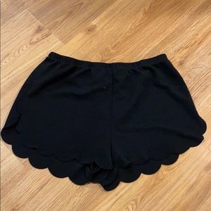 SHEIN Black Dressy Shorts